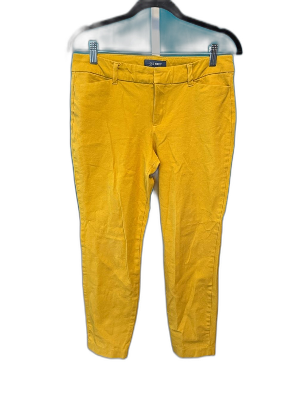 Old Navy Yellow Pixie Mid-Rise Pants